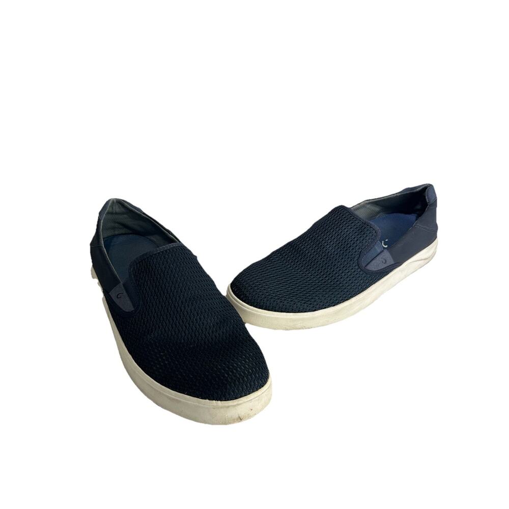 Olukai Lae'ahi Blue Slip-On Sneaker Loafers Men's Size 12